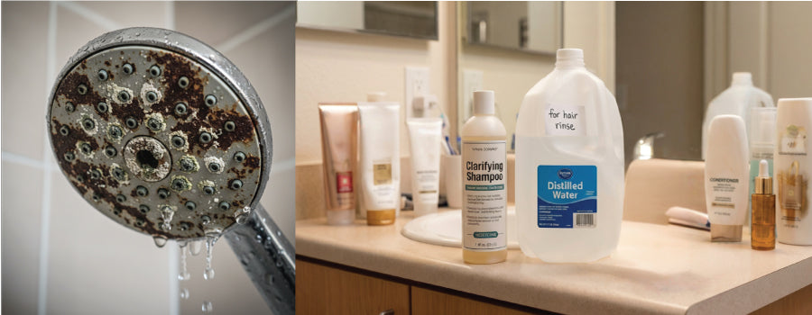 Damaged hair vs smooth hair