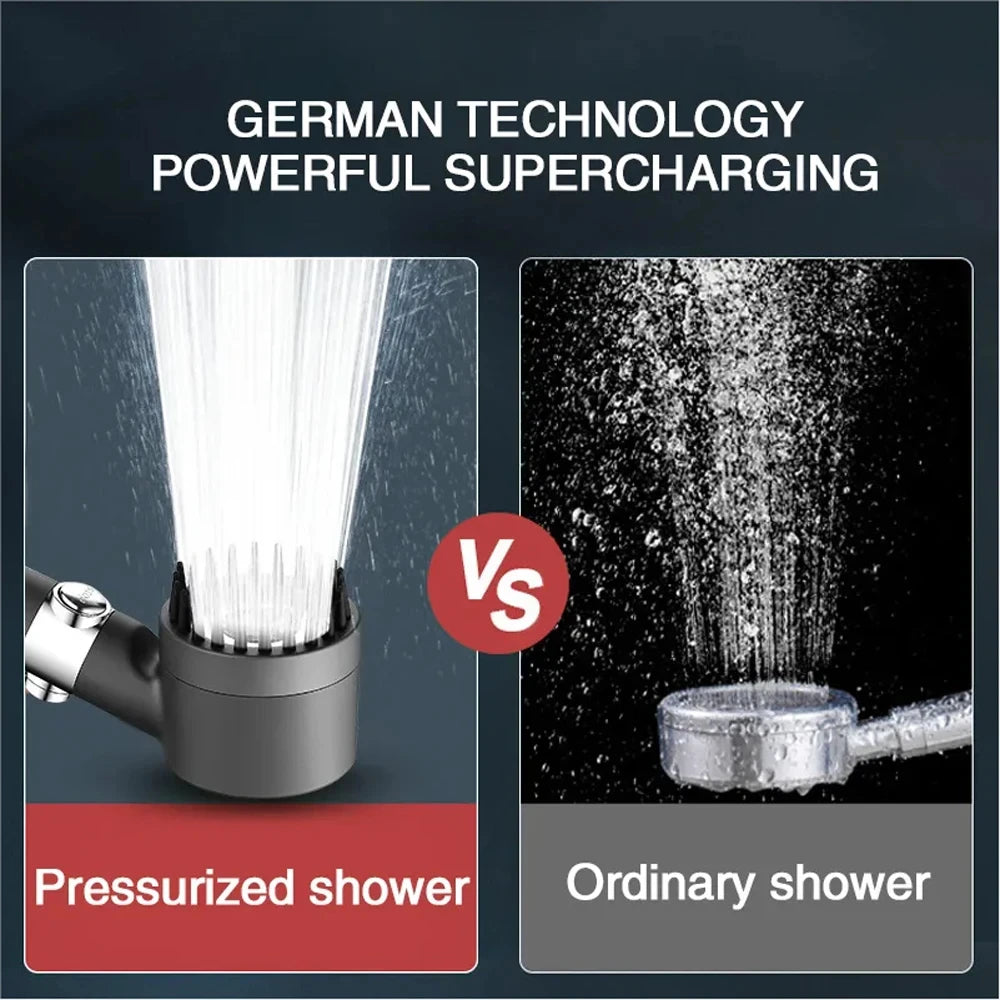 High-pressure Shower Head 3-mode Purity filters