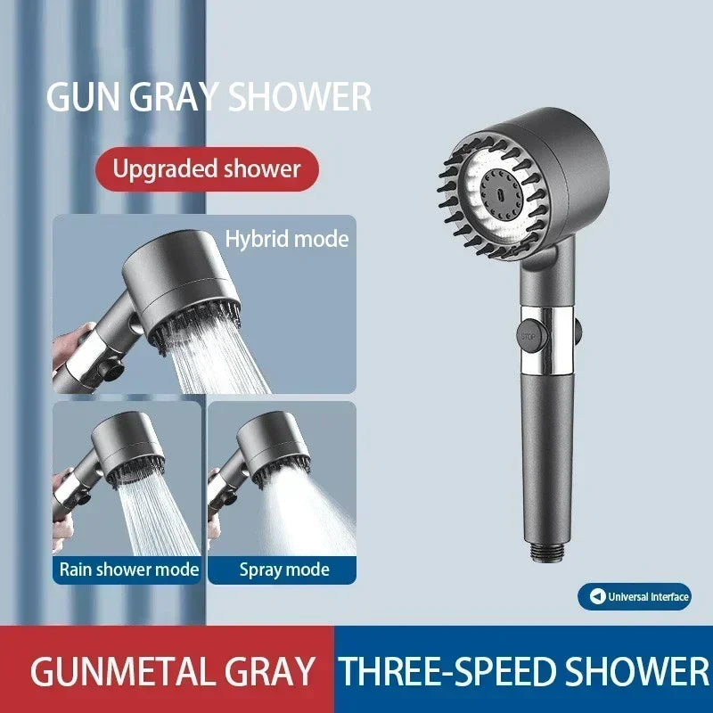 High-pressure Shower Head 3-mode Purity filters