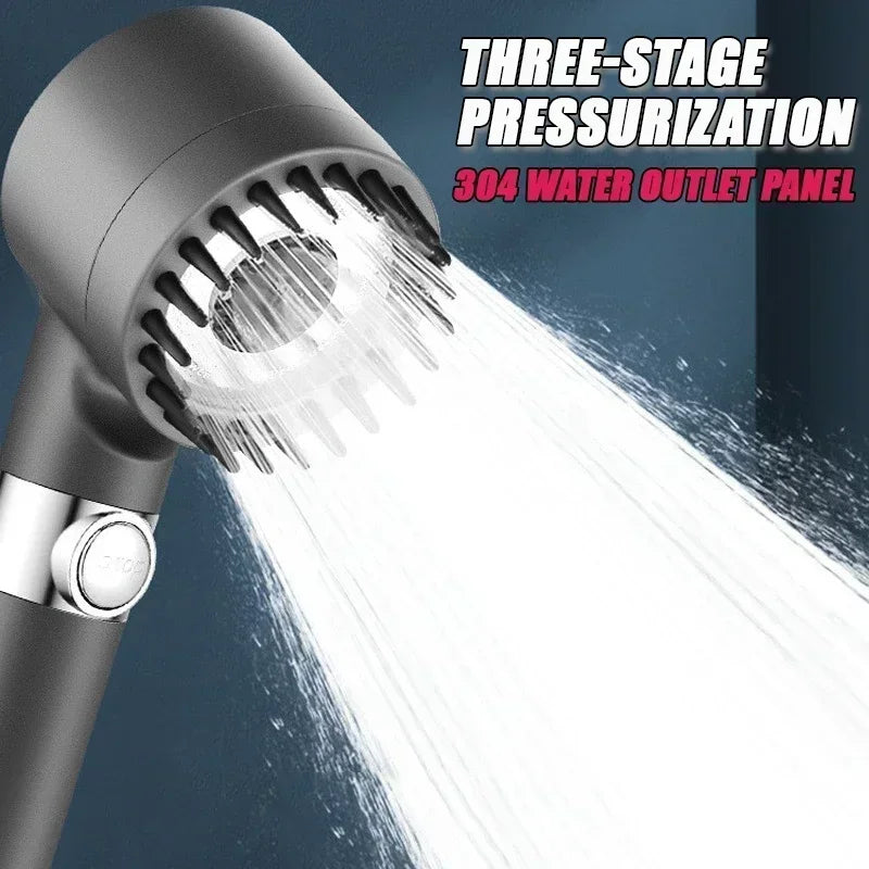 High-pressure Shower Head 3-mode Purity filters